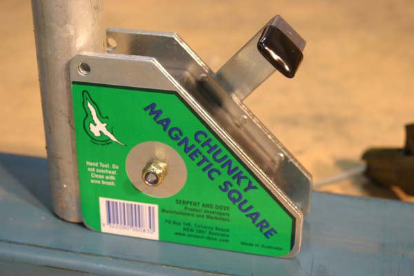 Magnetic job holders for welders